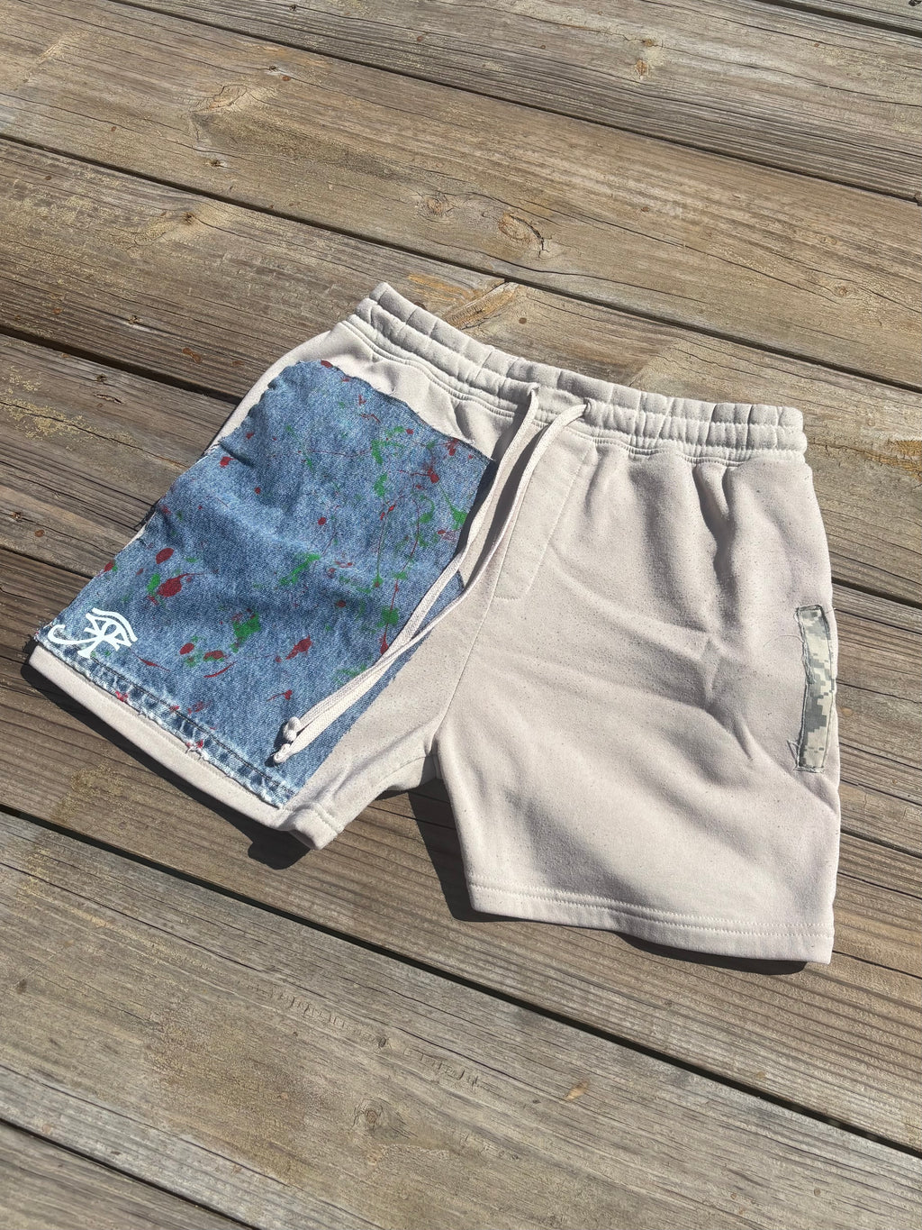 1 of ⇂ HALF PAINT SHORTS