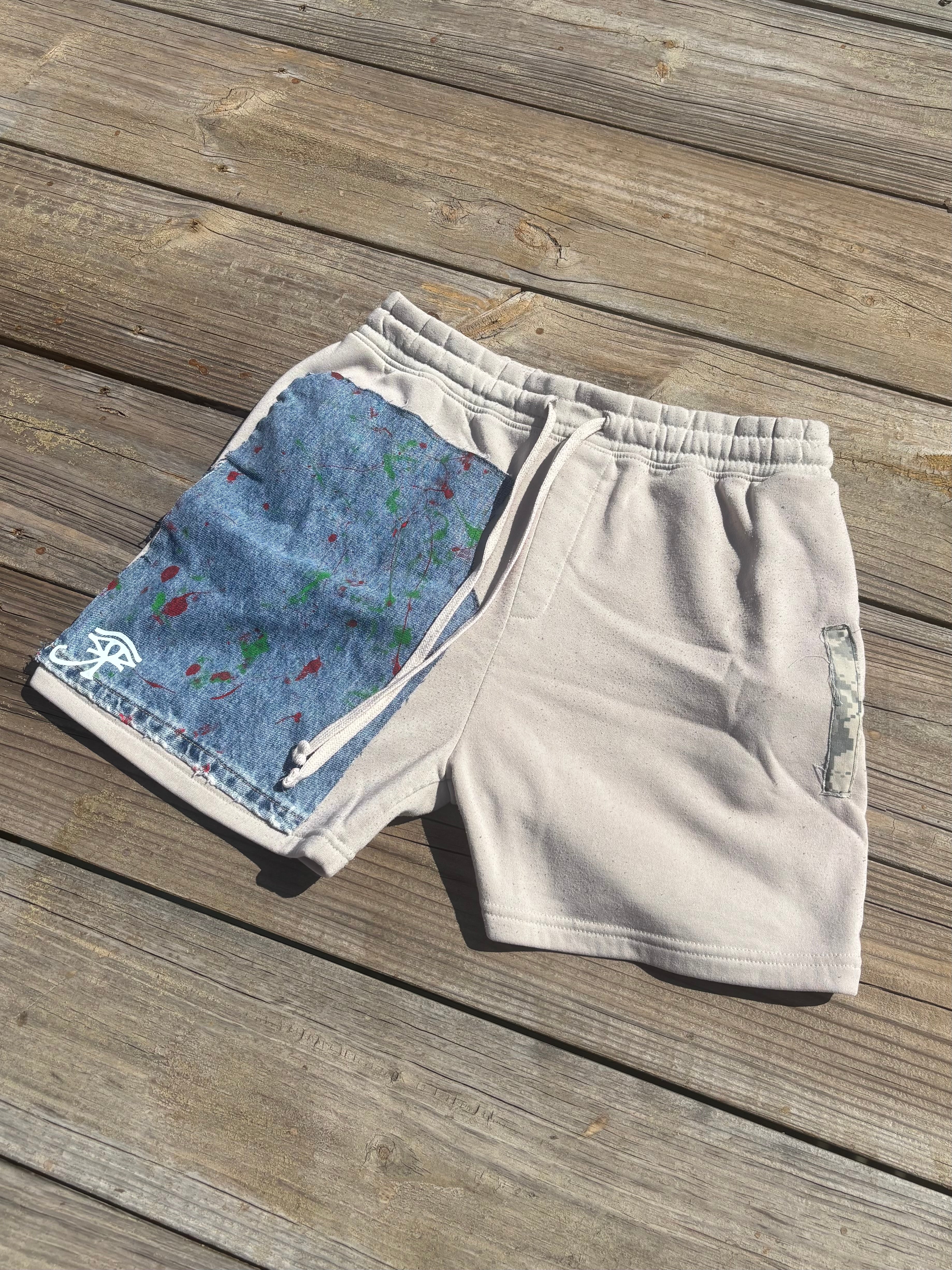 1 of ⇂ HALF PAINT SHORTS