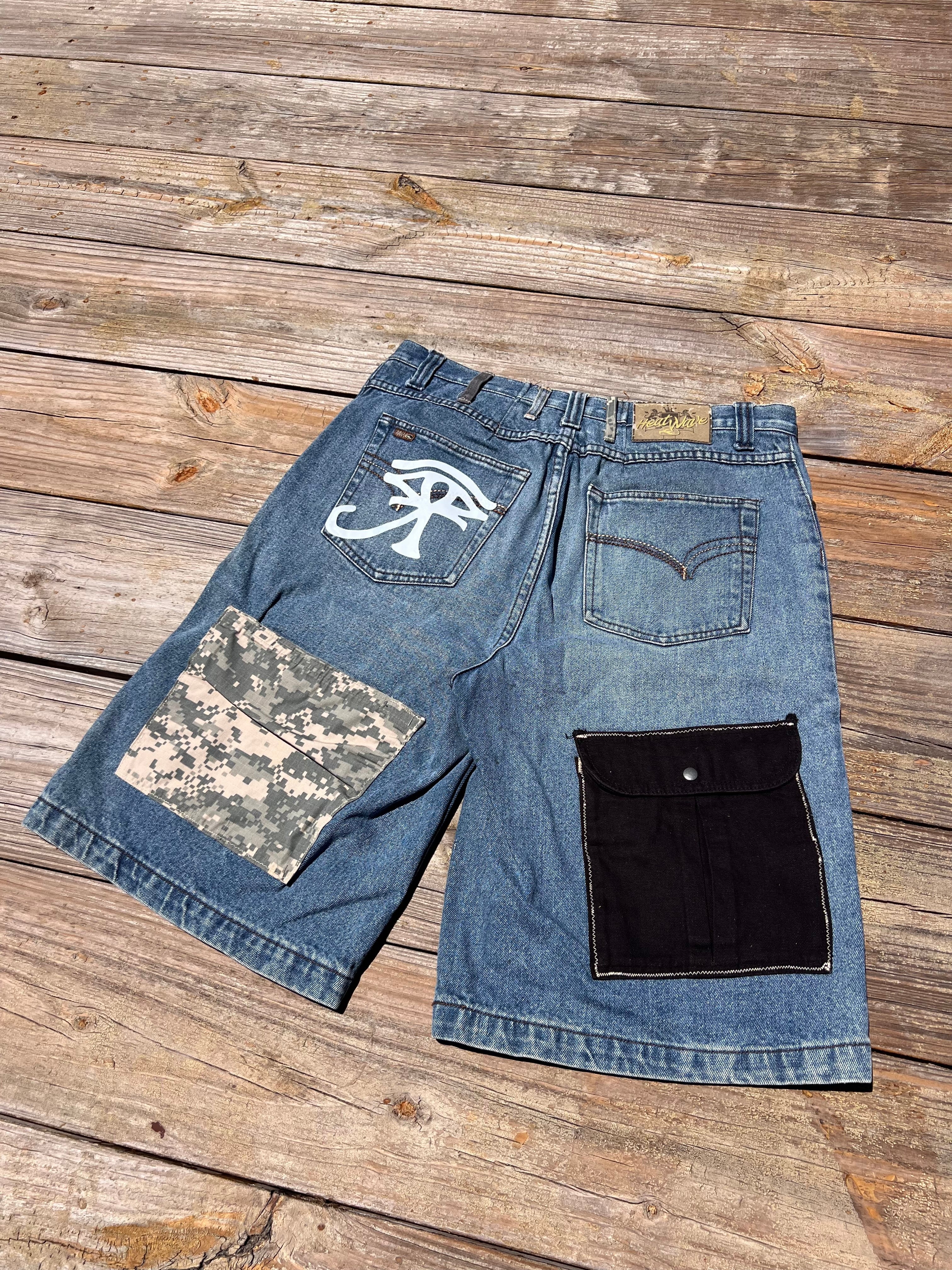 1 of ⇂ POCKETS JORTS