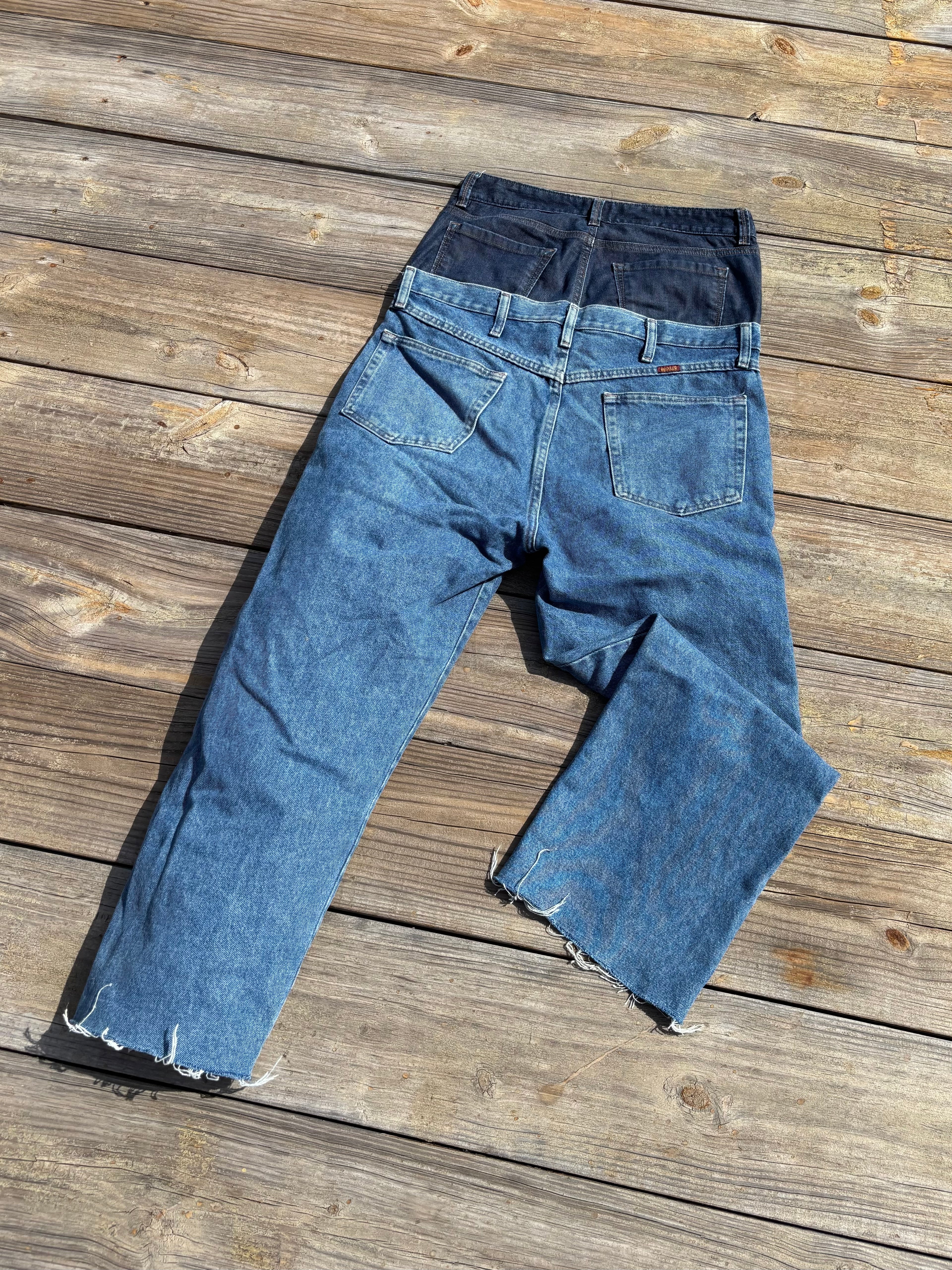 1 of ⇂ HALF DENIM JEANS