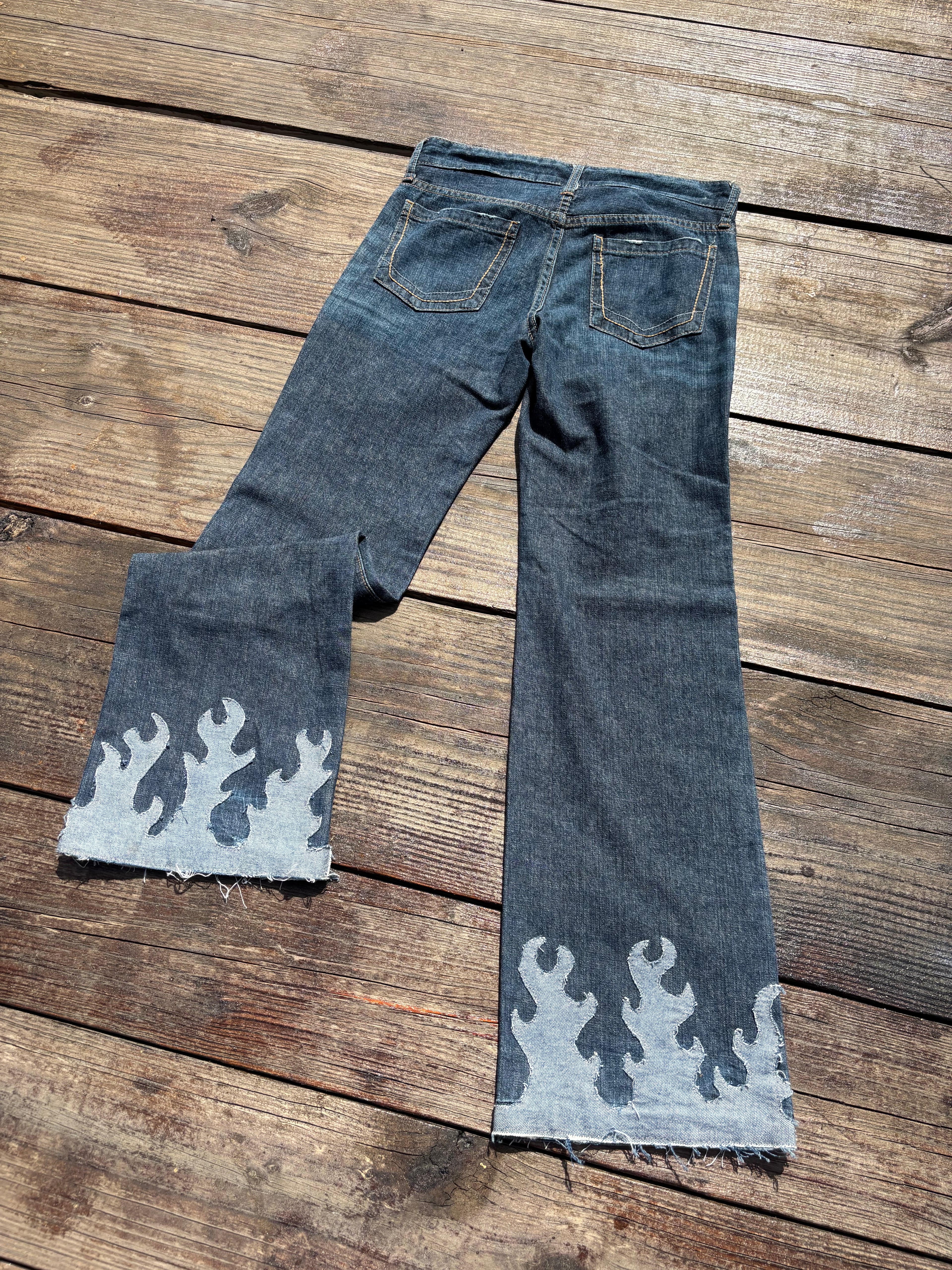 1 of ⇂ FLAME JEANS