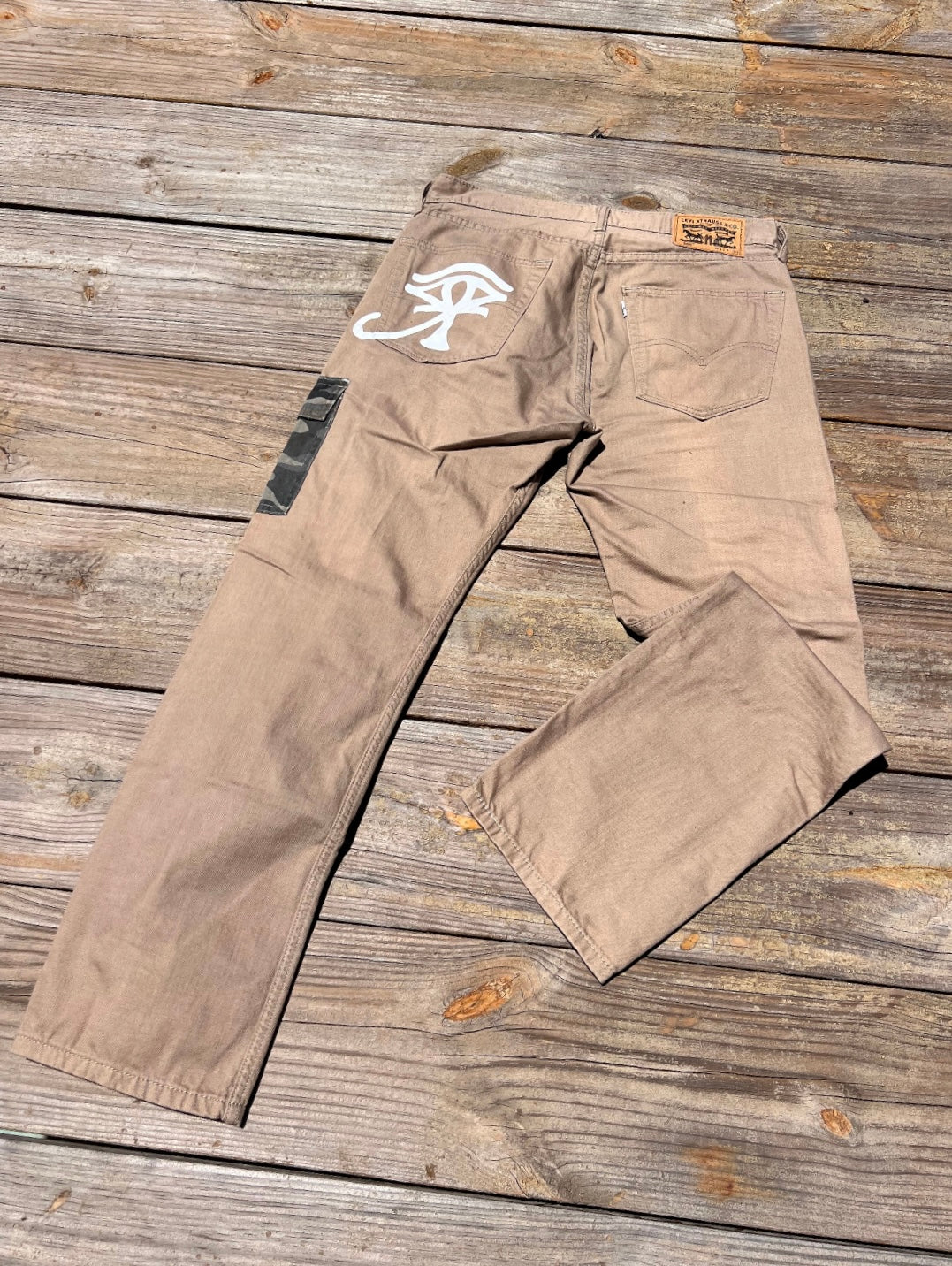 1 of ⇂ STARTRAIL CAMO JEANS