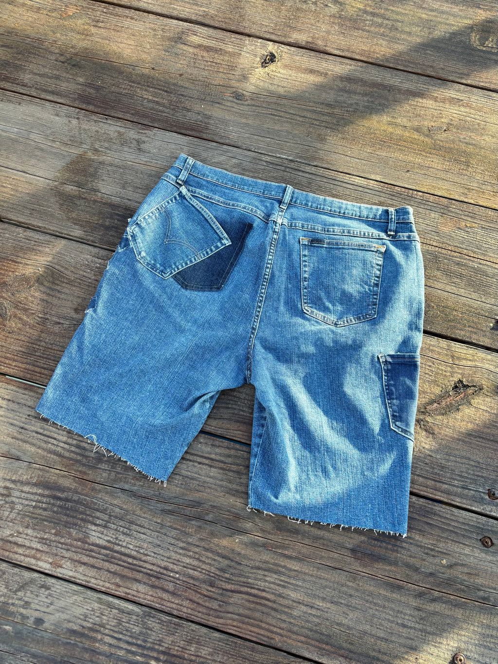 1 of ⇂ DENIM CROSSES JORTS