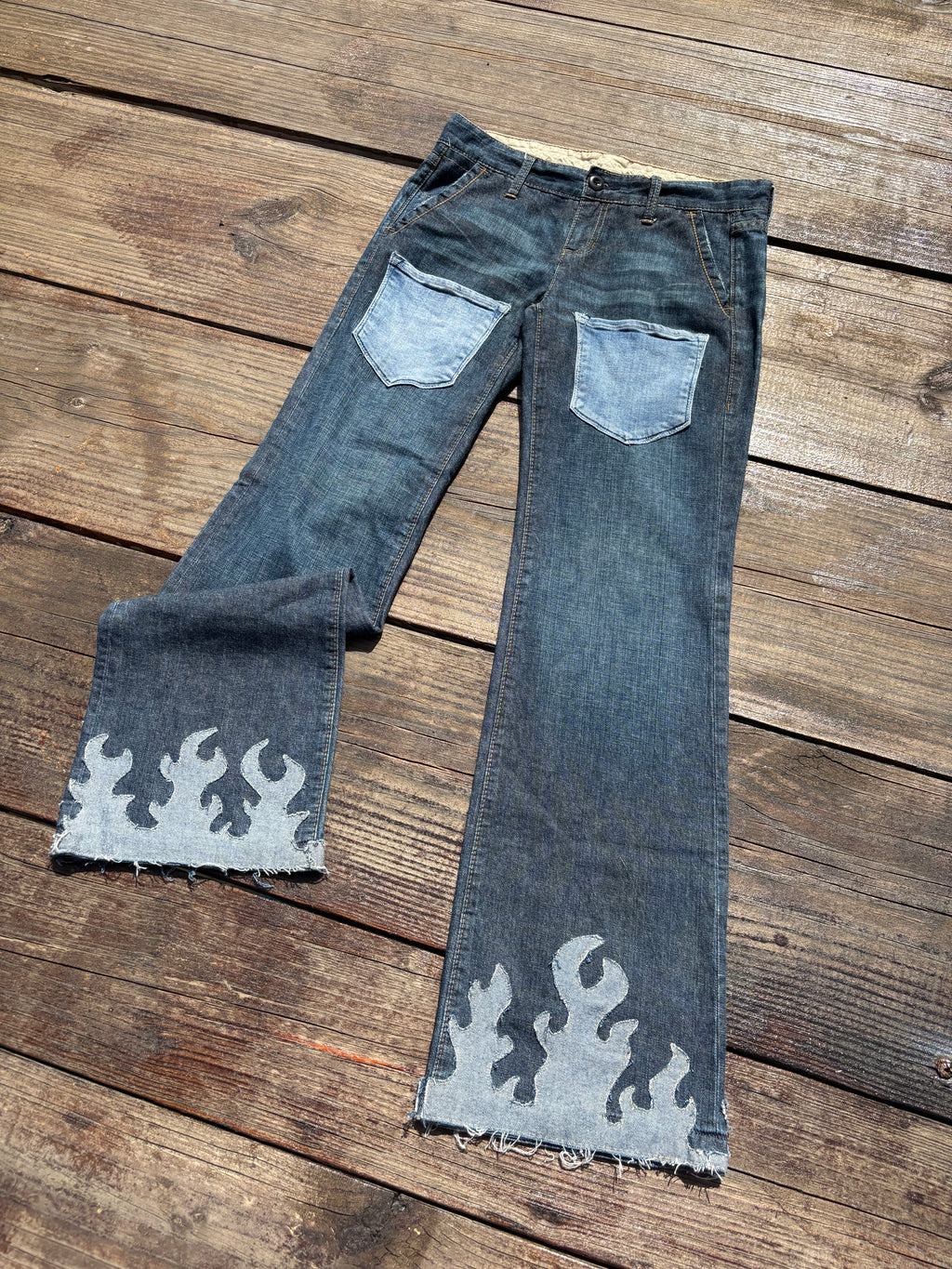 1 of ⇂ FLAME JEANS