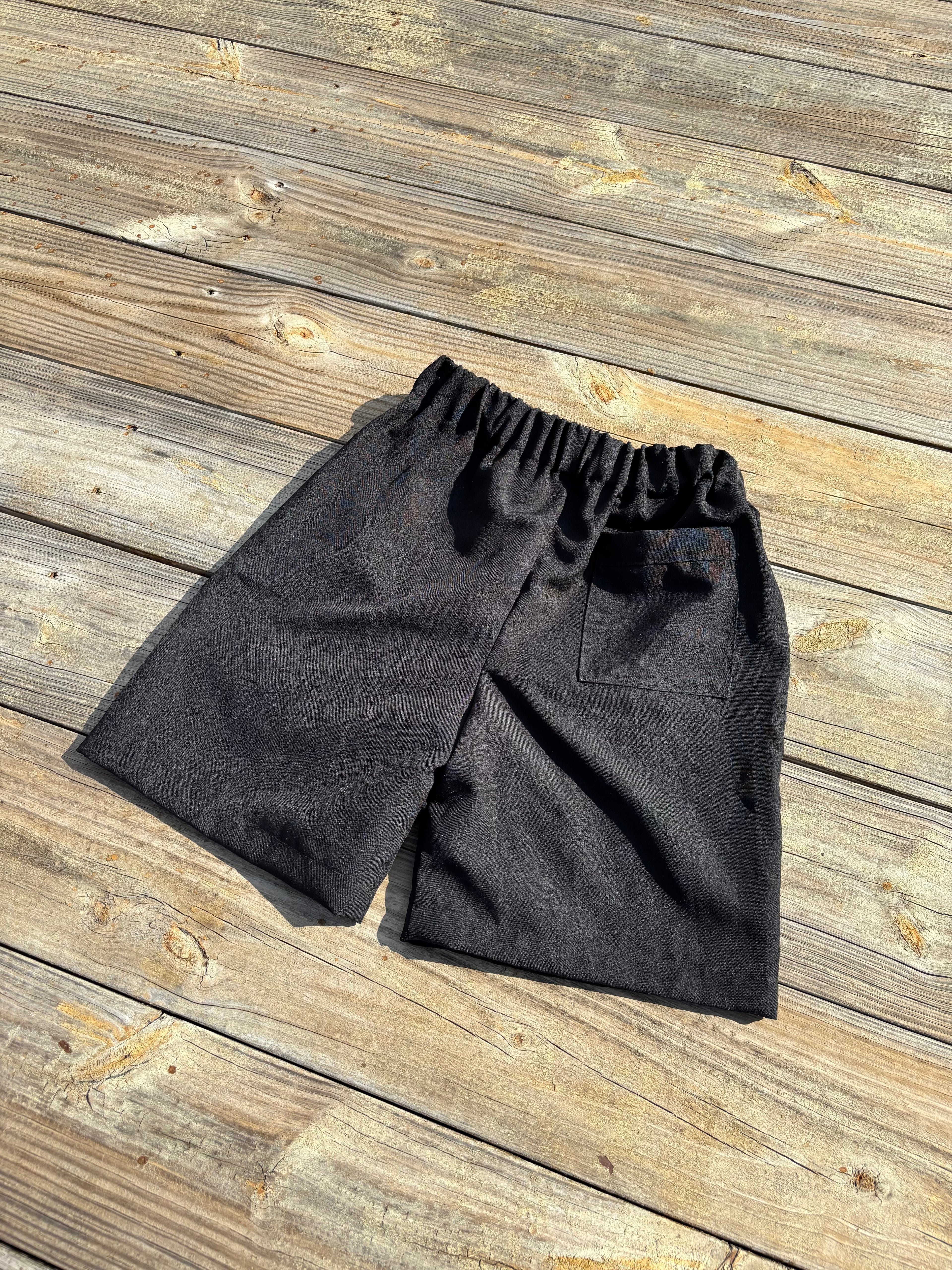 1 of ⇂ HORUZ BLACK SHORTS
