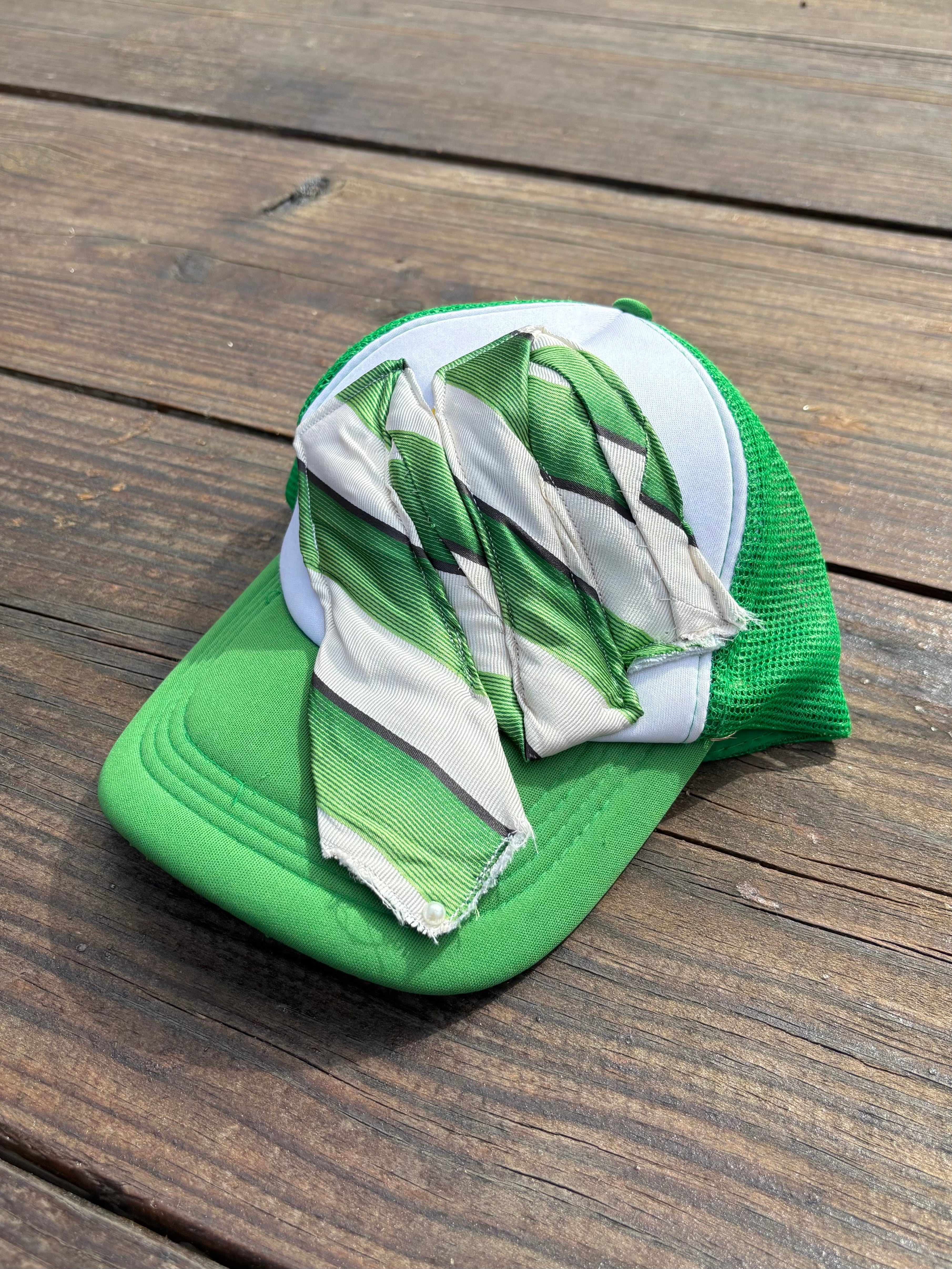 1 of ⇂ GREEN TIE CAP